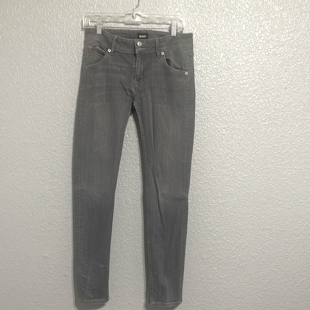 Hudson Jeans grey skinny jeans